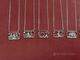 Halsband i silver, 11 st