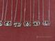 Halsband i silver, 11 st