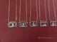 Halsband i silver, 10 st