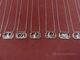 Halsband i silver, 10 st