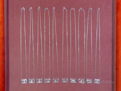 Halsband i silver, 10 st