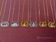 Halsband i silver, 10 st