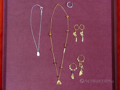 Blandade smycken i silver, 8st Blandade smycken i silver, 8st