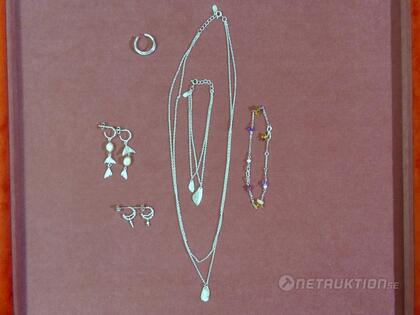 Blandade smycken i silver, 8st Blandade smycken i silver, 8st