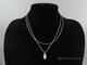 Blandade smycken i silver, 6st
