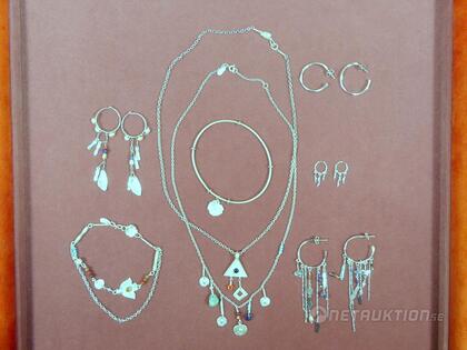 Blandade smycken i silver, 8st Blandade smycken i silver, 8st
