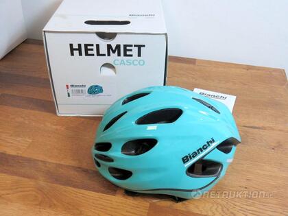 Cykelhjälm, Casco/Bianchi, strl 53/56 cm