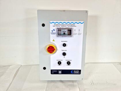Pump kontrollpanel, pumptek