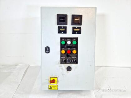 Pump kontrollpanel i stål
