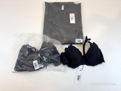Kimono & Padded Strap Bra, stl: S & 75B