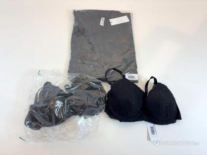 Kimono & Padded Strap Bra, stl: M & 75C