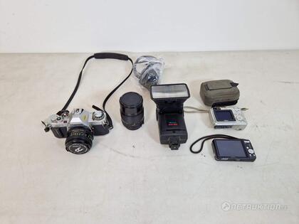 Kamera med tillbehör, Canon AV-1