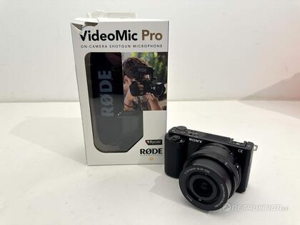 Vloggkamera Sony ZV-E10 4K, m.m.