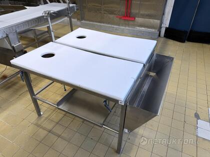 Styckningsbord, 2 arb platser (3)