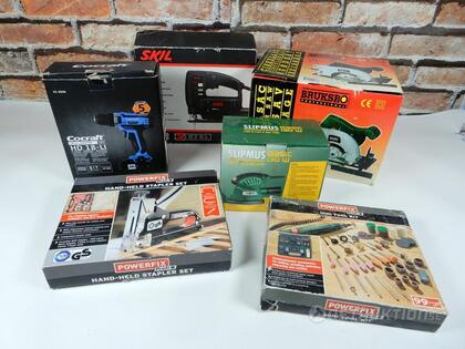 Elverktyg mm, 8 delar Elverktyg mm, 8 delar