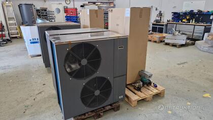 Luft/Vatten Multi-Värmepump 18 + 18 kW