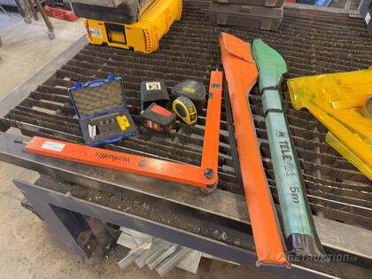 Laser, mät och vinkel