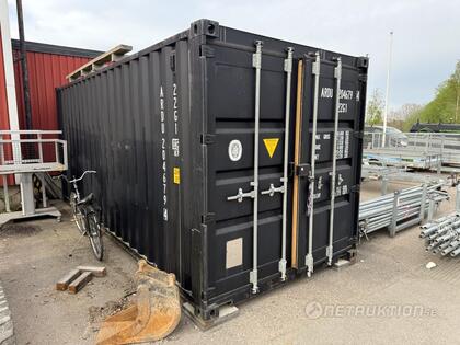 Isolerad 20 fots container