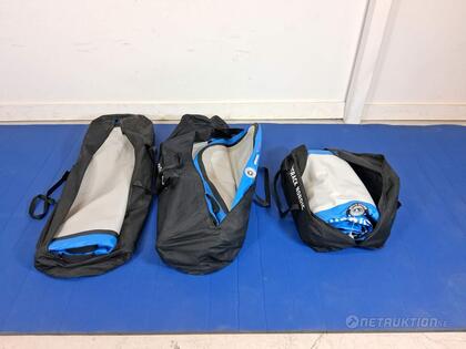 Uppblåsbar träningsmatta, 3st