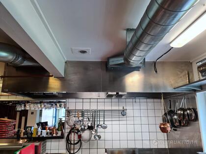 Fläkt/ventilationskåpa, 48x280x110