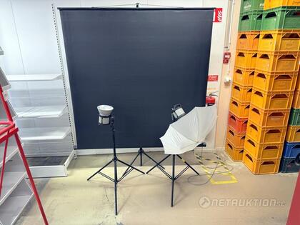 Fotolampor och bakgrund