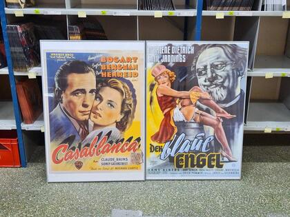 Filmaffisch, Casablanca & Der Blaue Engel