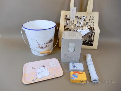 Mumin produkter mm, 7 delar