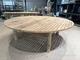 Runt bord, bambu  140cm