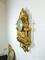 Förgylld väggpendyl