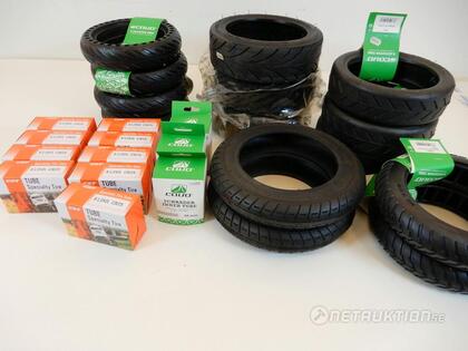 Däck & slangar bl.a till elscooters