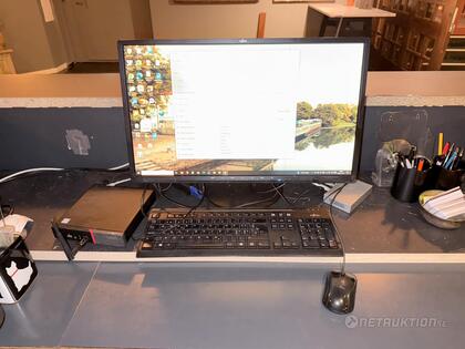 Dator + skärm Dator + skärm