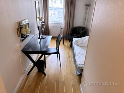 Hotellrumsinredning, singelrum