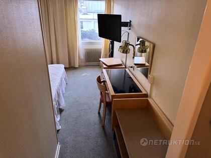 Hotellrumsinredning, singelrum