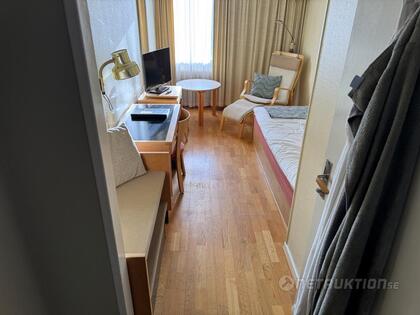 Hotellrumsinredning, singelrum Hotellrumsinredning, singelrum