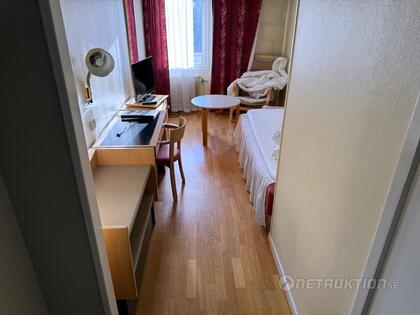 Hotellrumsinredning, singelrum Hotellrumsinredning, singelrum