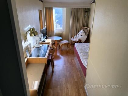 Hotellrumsinredning, singelrum Hotellrumsinredning, singelrum