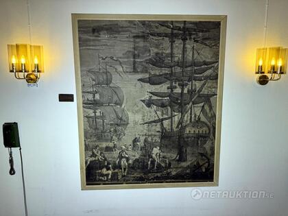 Tapetfragment fr 1800-talet Tapetfragment fr 1800-talet