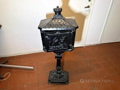 Brevlåda, gjutjärn