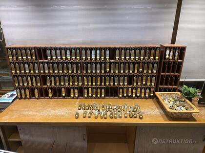 Nyckeltavla för hotellrum