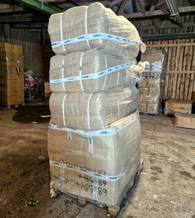 Större parti med handdukar