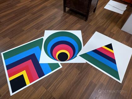 Litografi Gudmund Nyström