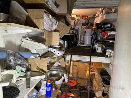 Förrådsutrymme med lite av varje