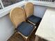 Utebord + stolar  (2)