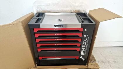 Verktygsvagn 6 lådor med verktyg - BSN TOOLS