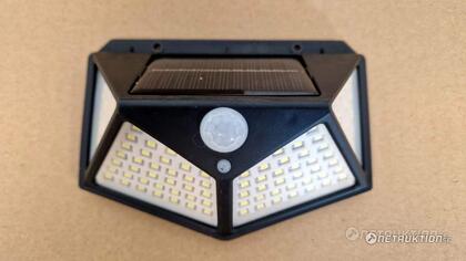 8st Solcell LED-vägglampa med rörelsevakt 8st Solcell LED-vägglampa med rörelsevakt