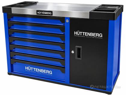 Verktygsvagn med verktyg 7-lådor - Huttenberg Verktygsvagn med verktyg 7-lådor - Huttenberg