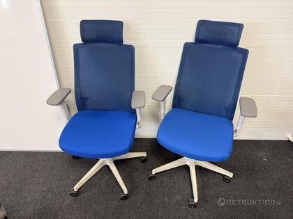 Arbetsstolar, blå Arbetsstolar, blå