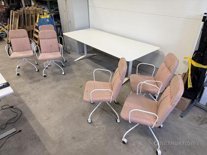 Konferensbord + stolar Konferensbord + stolar