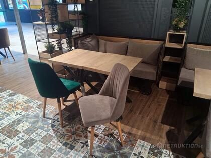 Sittgrupp, soffa, bord & stolar