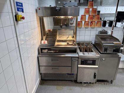 Pommesstation och frysbox, Makfry 